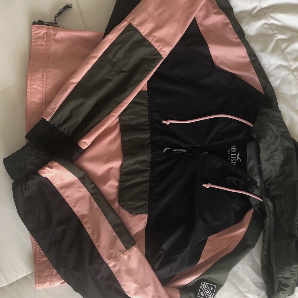 Half-Zip Hooded Windbreaker